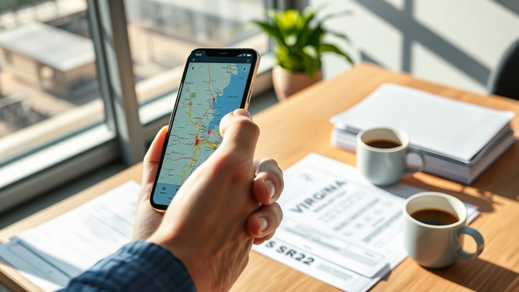 filing sr22 requirements virginia