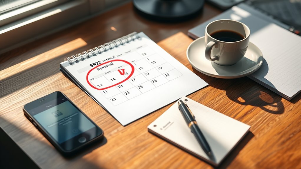 stay updated on renewals